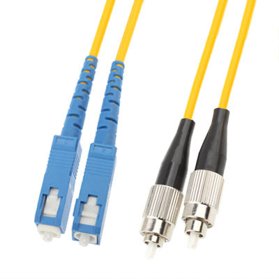 Ponticello in fibra ottica dual-core monomodale SC-FC, lunghezza: 3 m, Dual-Core Single Mode Ponticello in fibra ottica dual-core monomodale SC-FC, lunghezza: 3 m, Dual-Core Single Mode